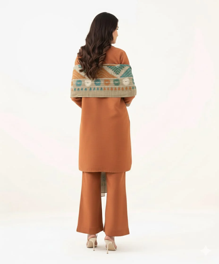 3 Piece Lawn Suit-Printed - Image 4