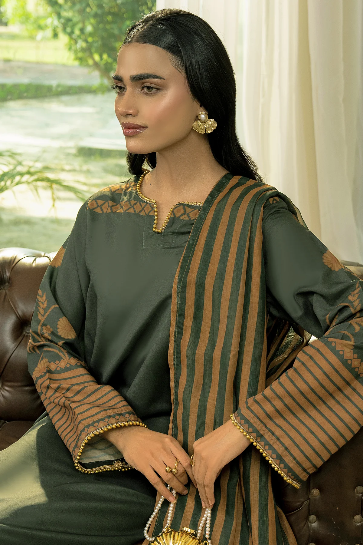 3 Piece Lawn Suit-Printed - Image 3