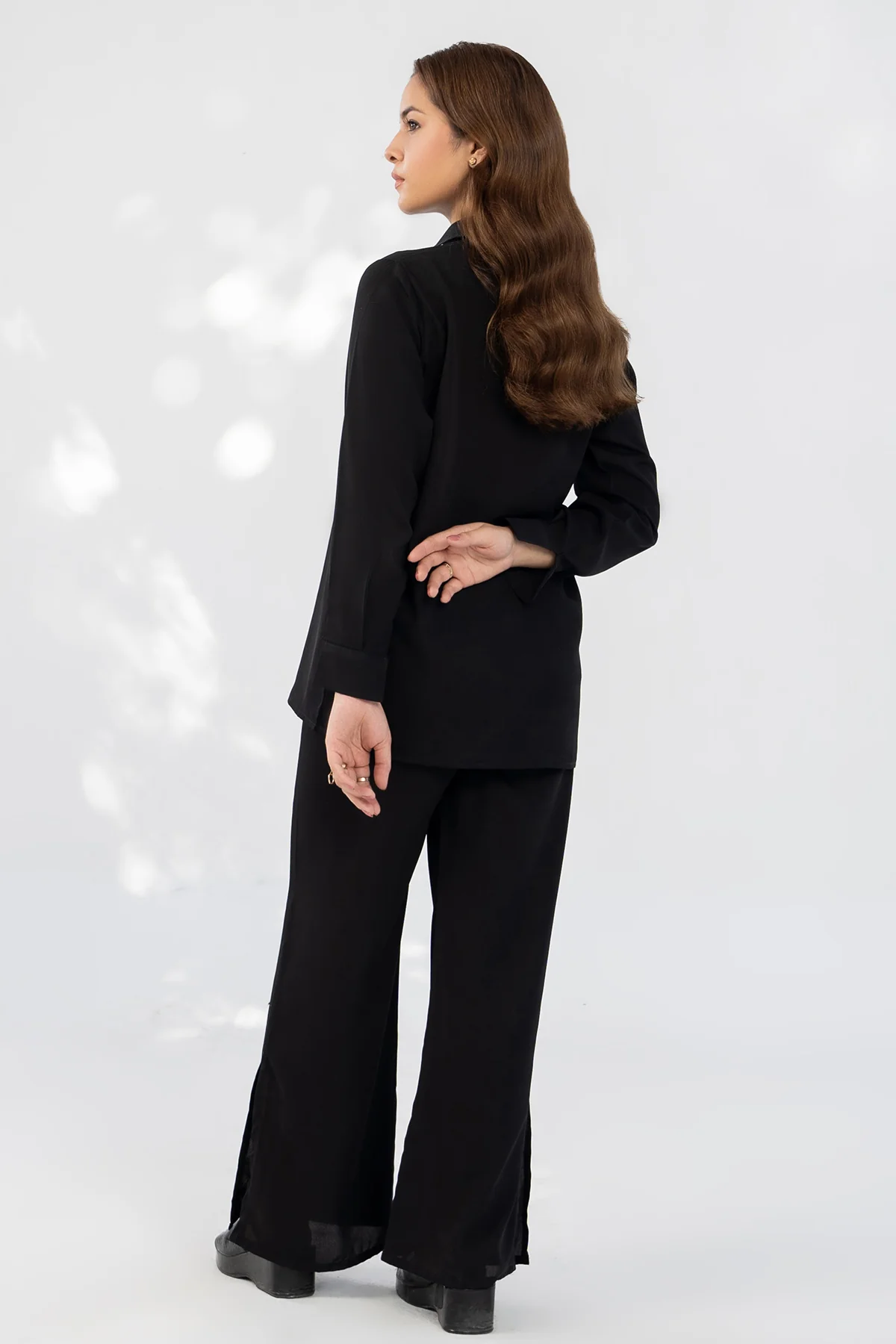 Black Crepe Co-ord Set - Image 6