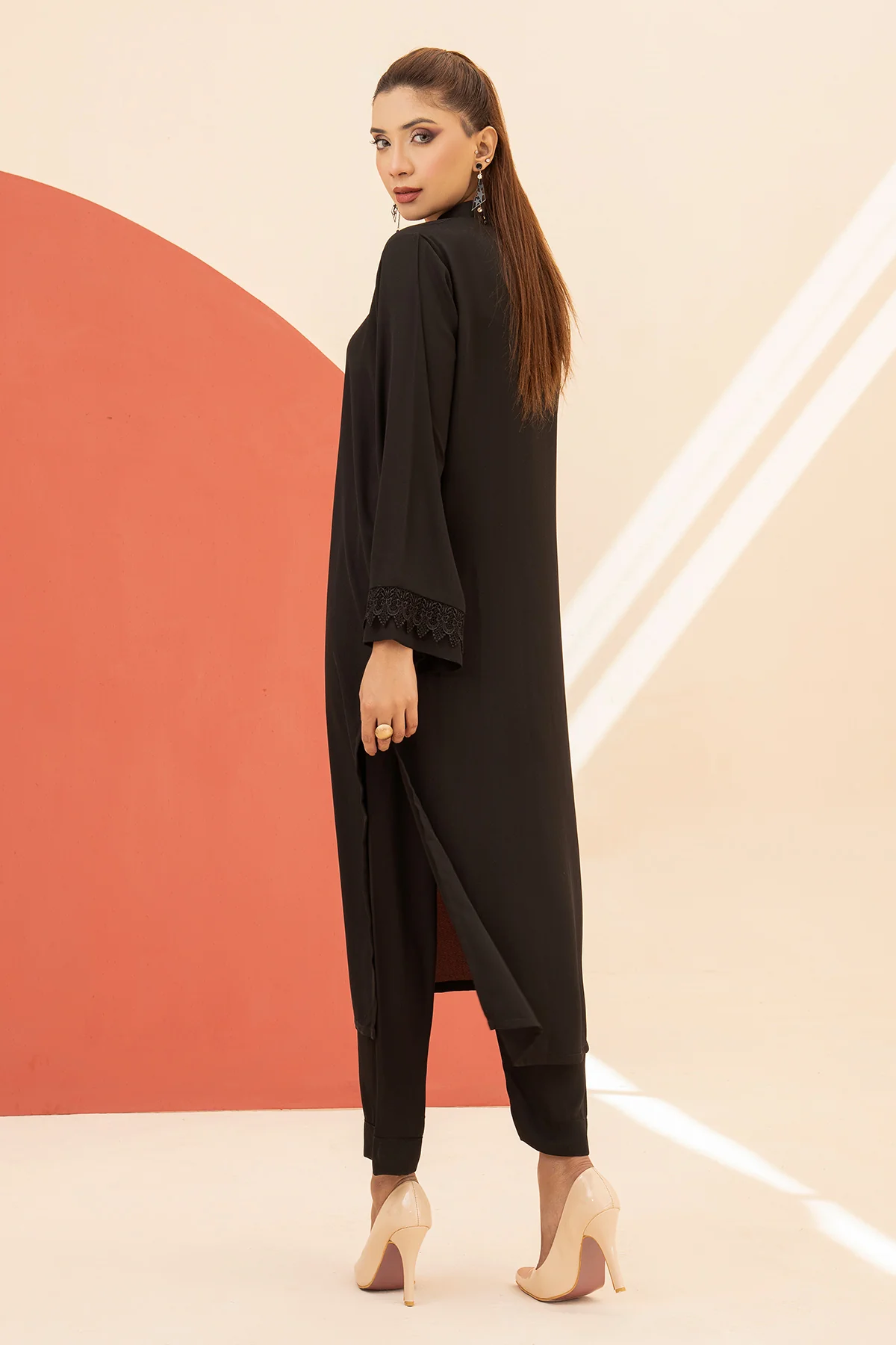 Black Trendy Dress - Image 4