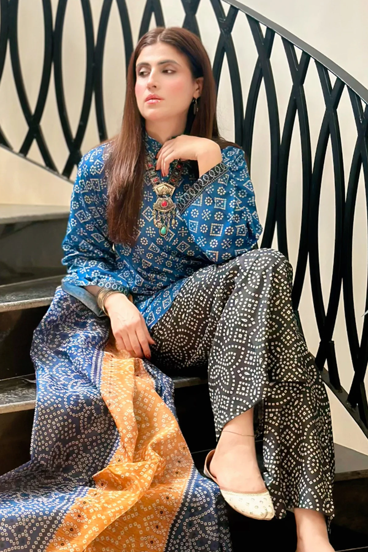 Digital Printed 3Piece (Pret) - Image 3