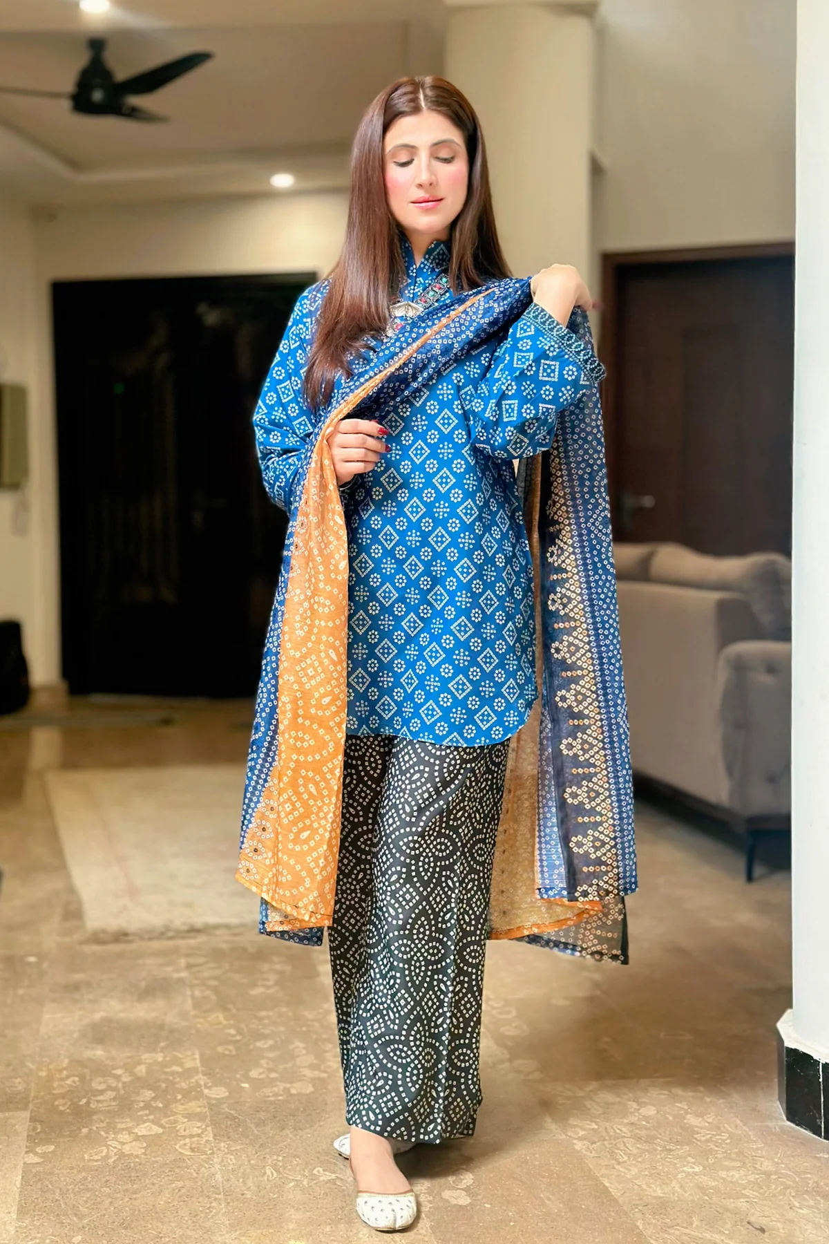 Digital Printed 3Piece (Pret) - Image 6