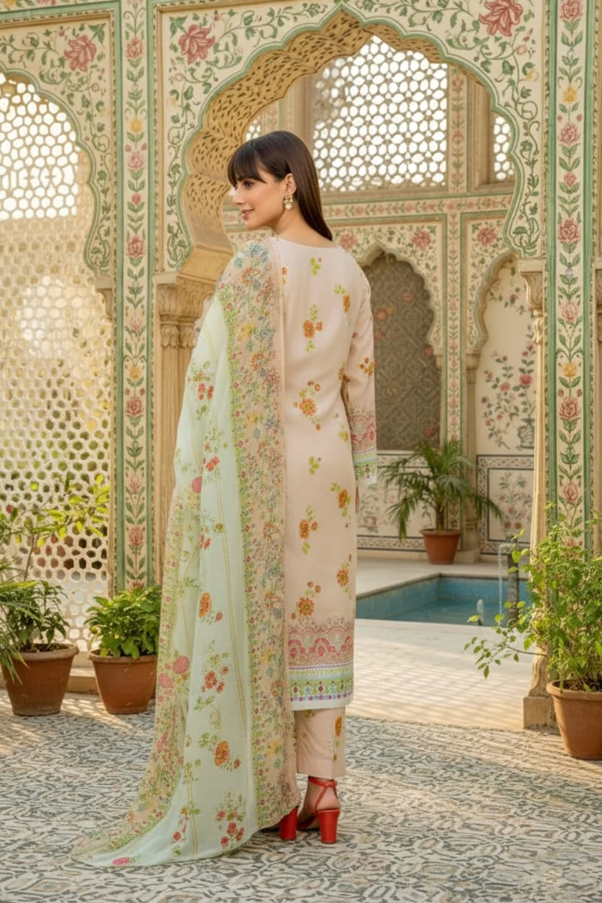 Digital Printed 3Piece (Pret) - Image 4
