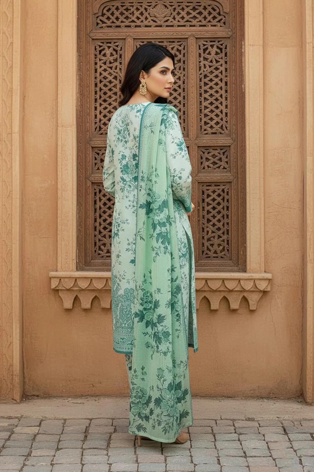 Digital Printed 3Piece (Pret) - Image 3