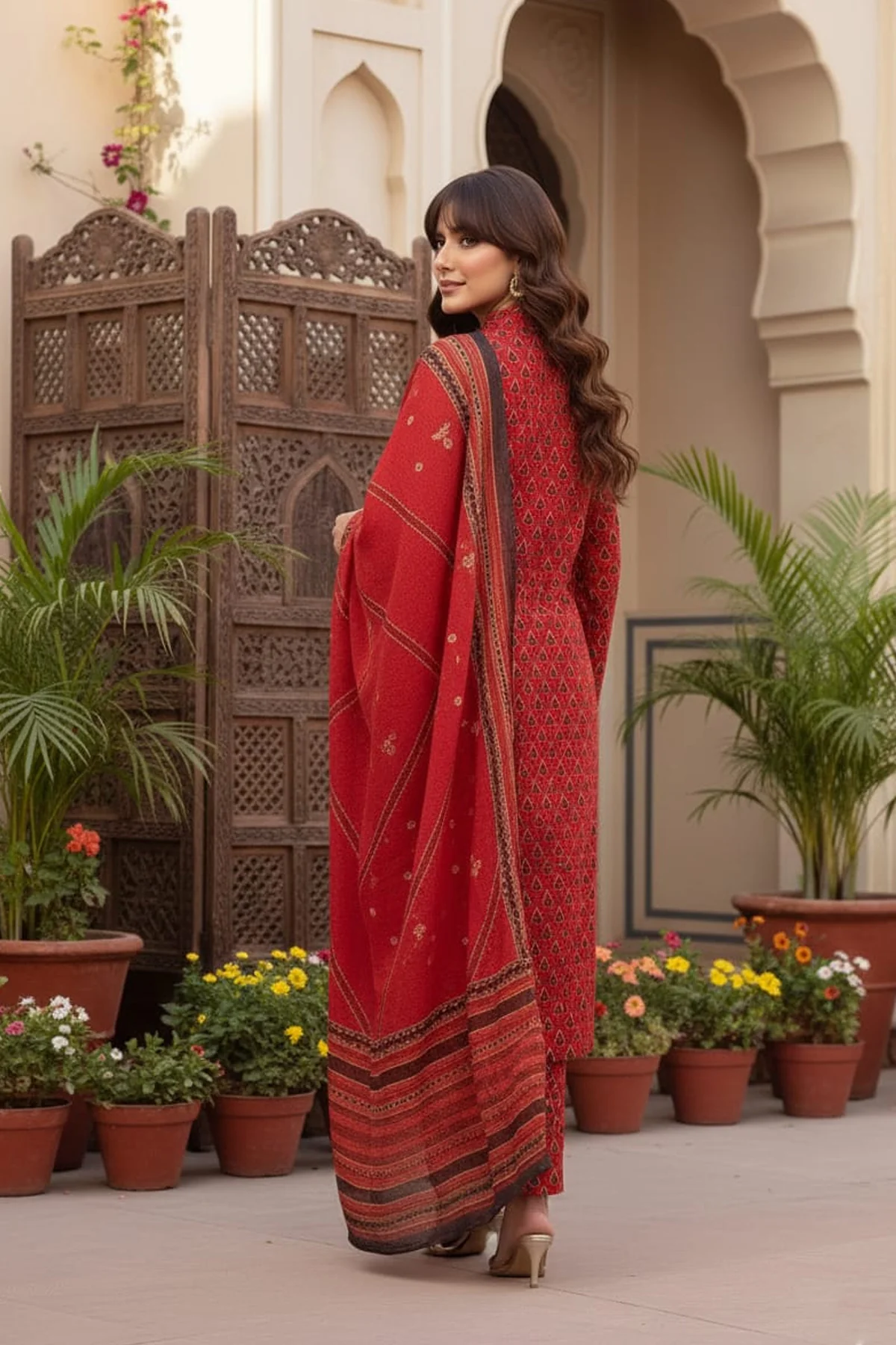 Digital Printed Lawn 3Piece (Pret) - Image 4