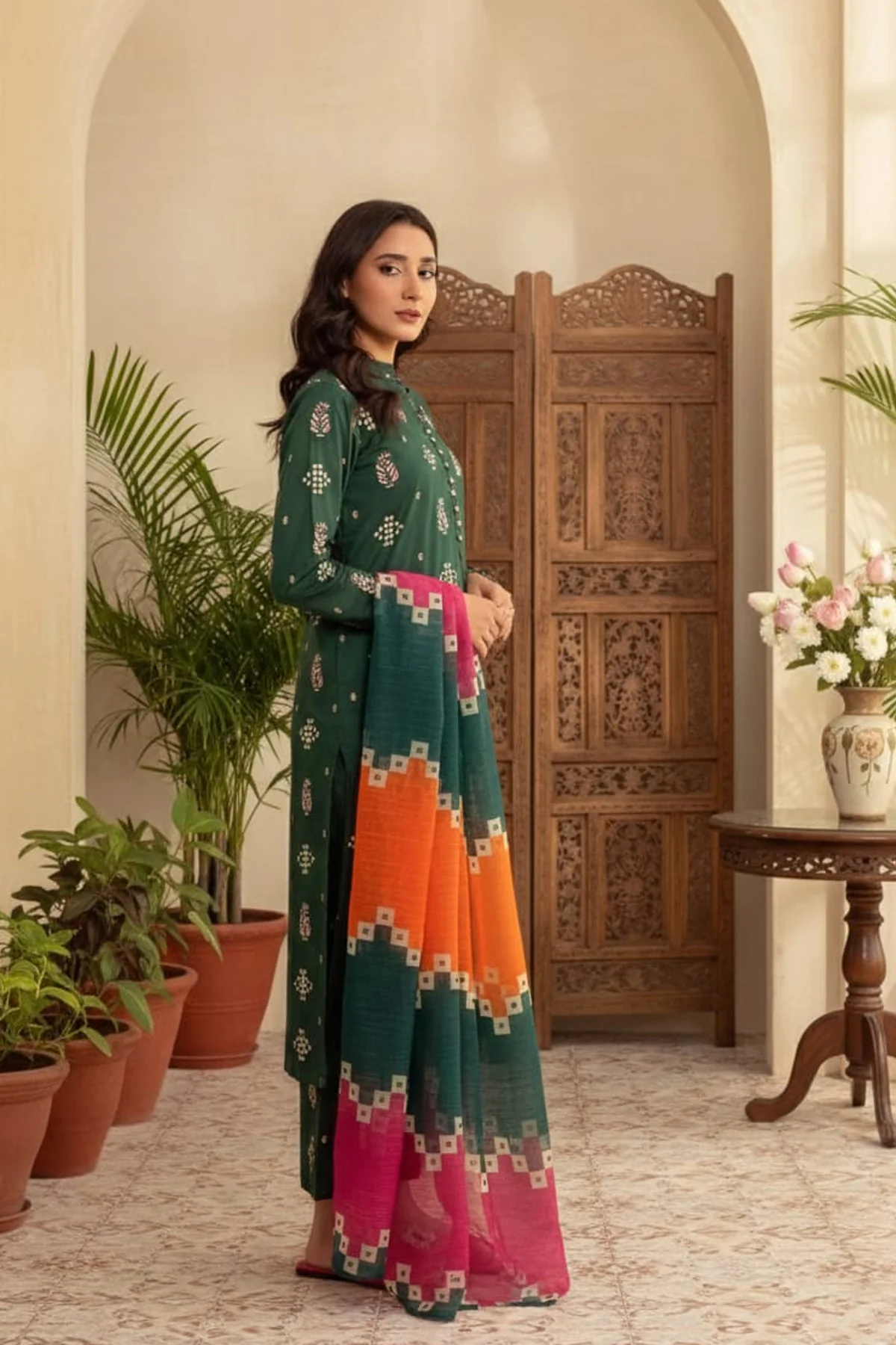 Digital Printed 3Piece (Pret) - Image 3