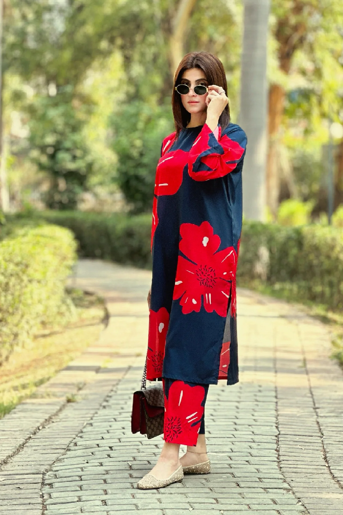 Elegant Printed Co-Ord Set - Image 3