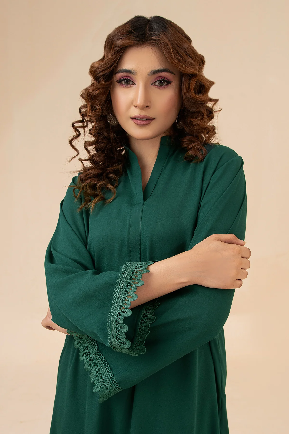 Green Trendy Dress - Image 6