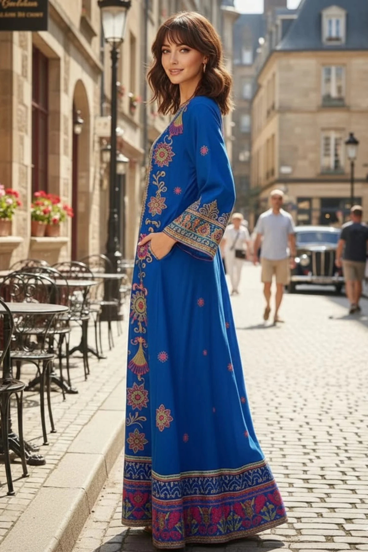 Kopar Kaftan Dress - Image 3