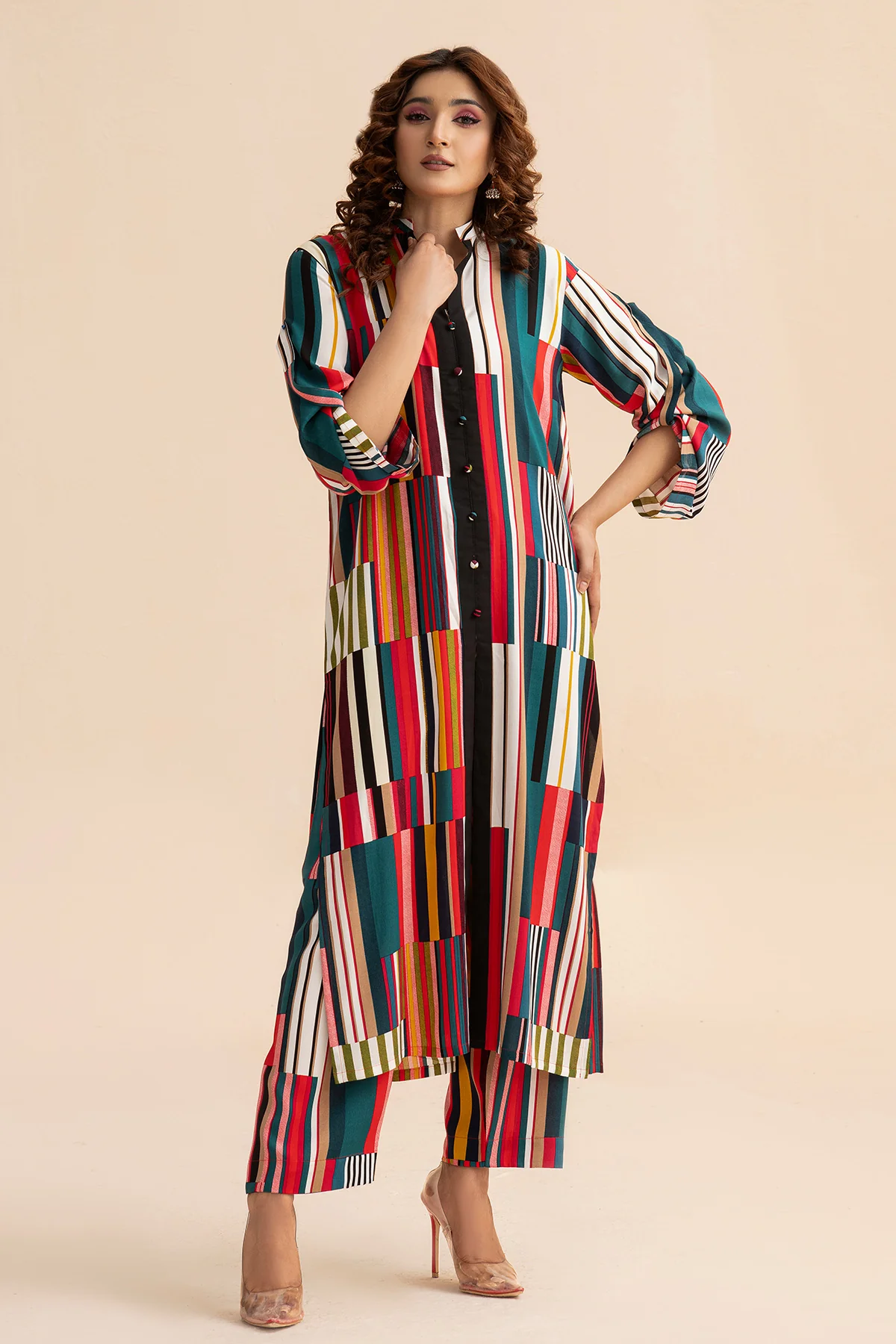 Multi Color Stylish Dress - Image 6