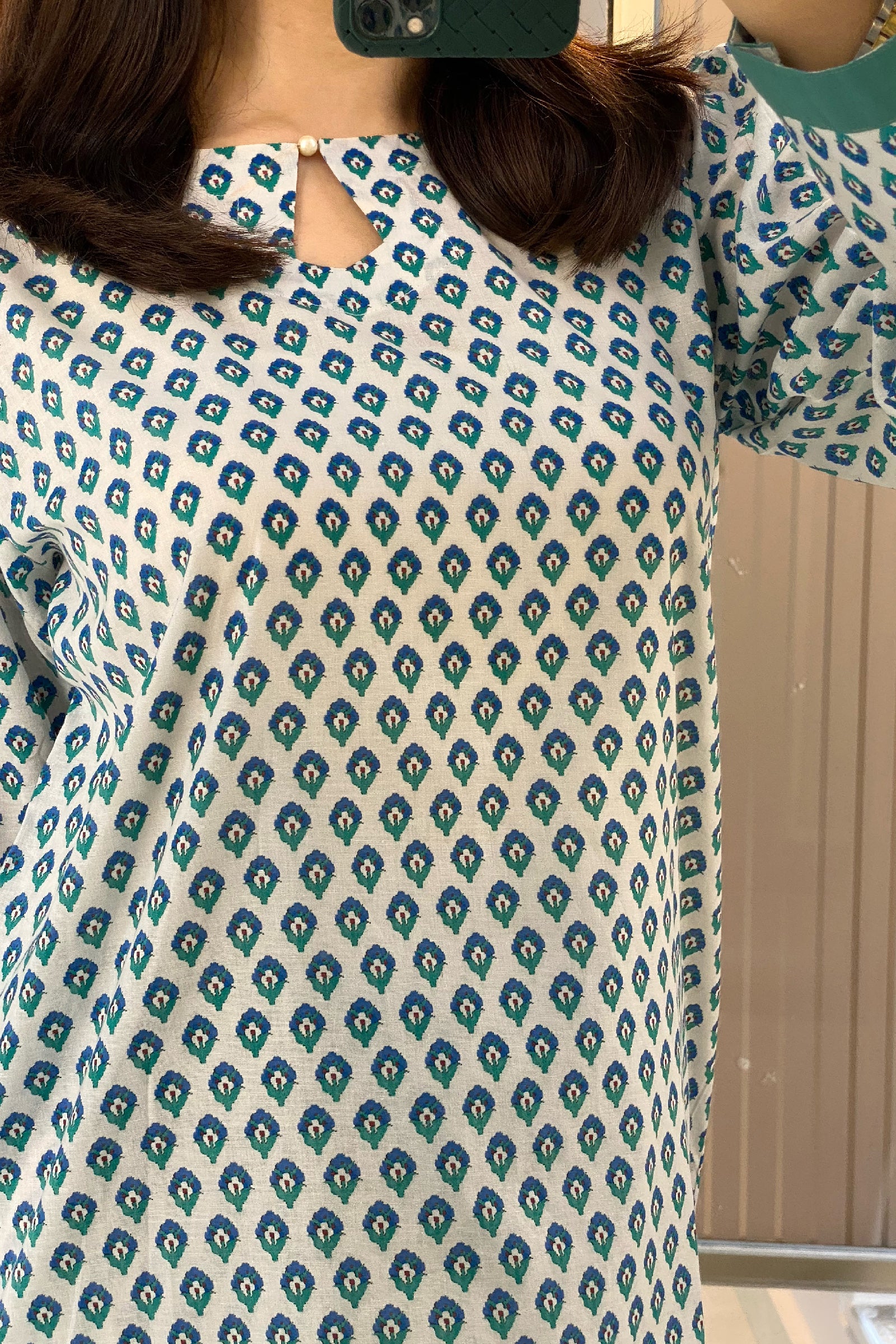 Printed Classic Dress - Image 5