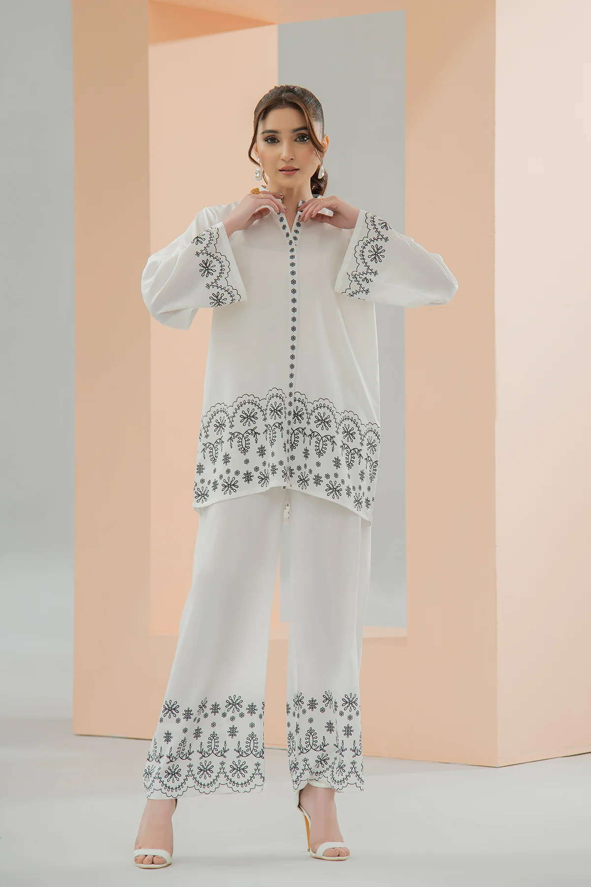 Printed Cepe Co-ord Set - Image 7