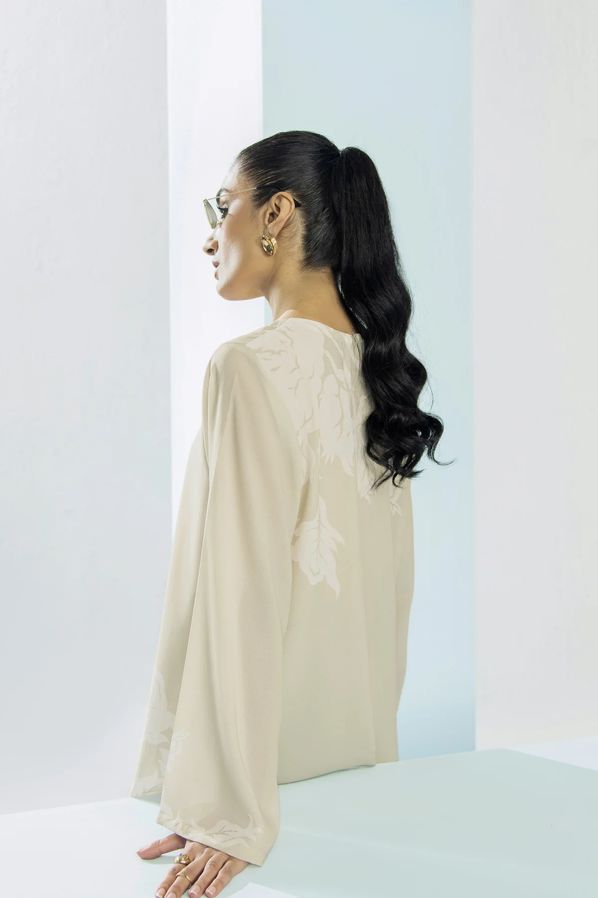 Printed Crepe Co-ord Set - Image 5