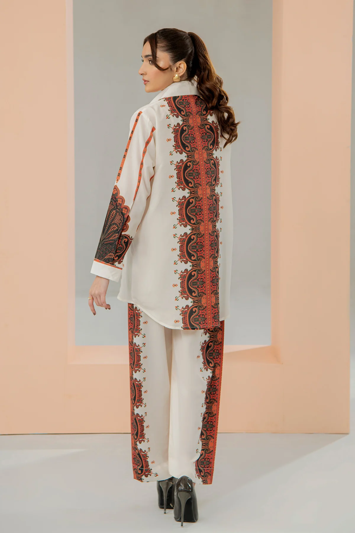 Printed Crepe Co-ord Set - Image 5