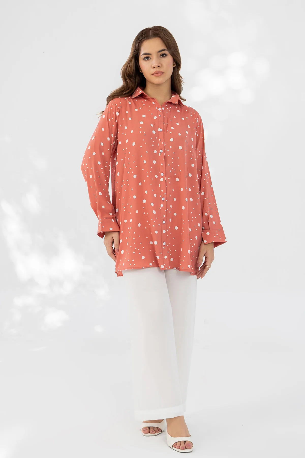 Printed Georgette Co-ord Set - Image 4