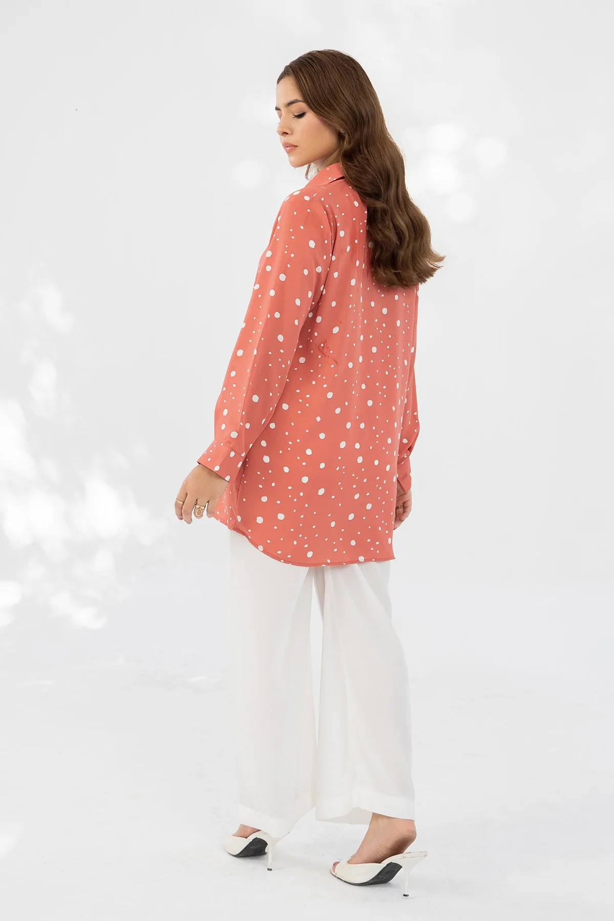 Printed Georgette Co-ord Set - Image 5