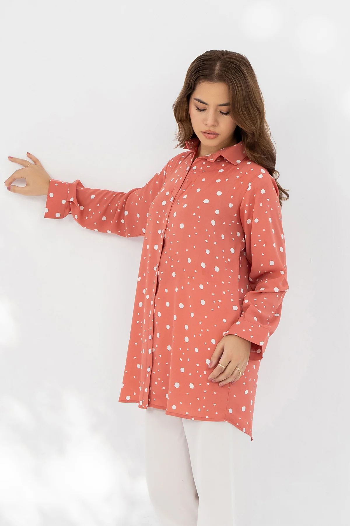 Printed Georgette Co-ord Set - Image 7