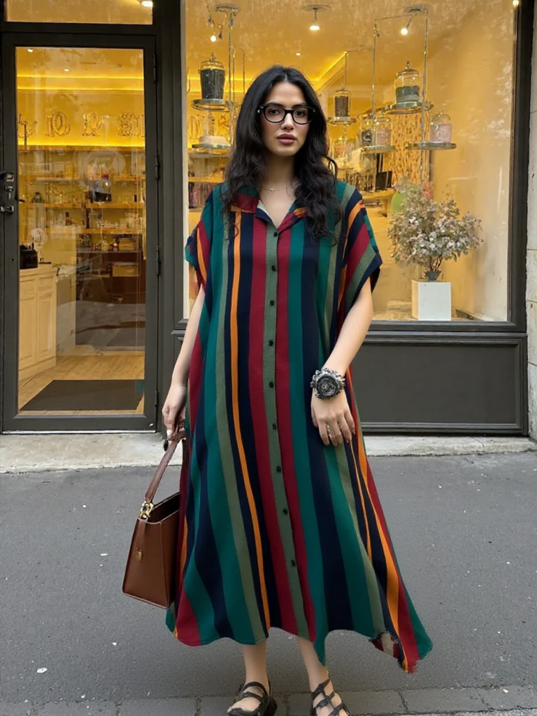 Printed Stylish Dress - Image 5