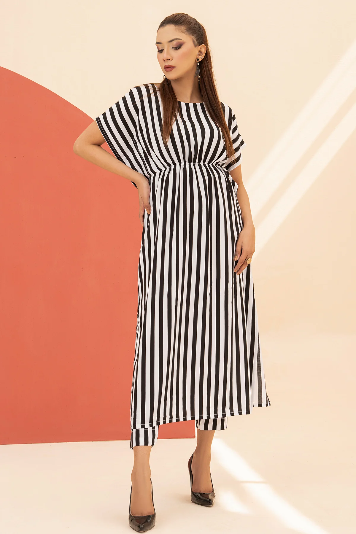 Stripes Stylish Dress - Image 3