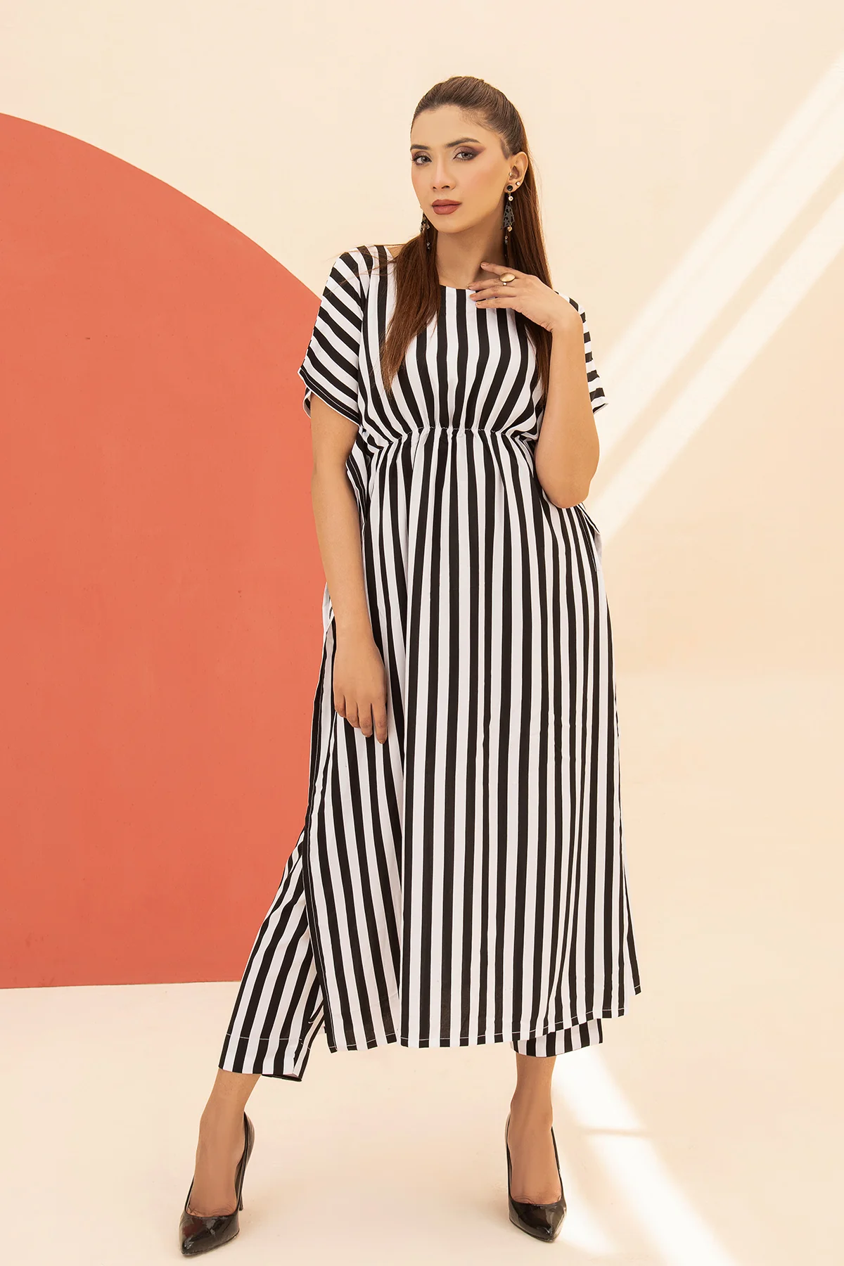Stripes Stylish Dress - Image 4