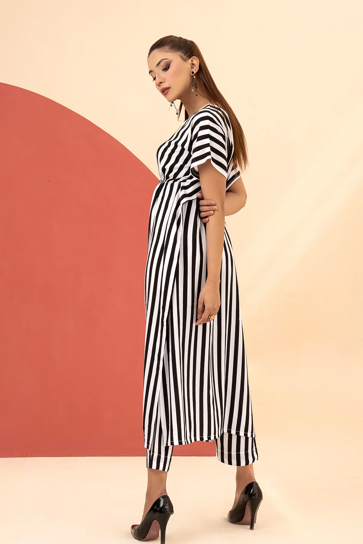 Stripes Stylish Dress - Image 5