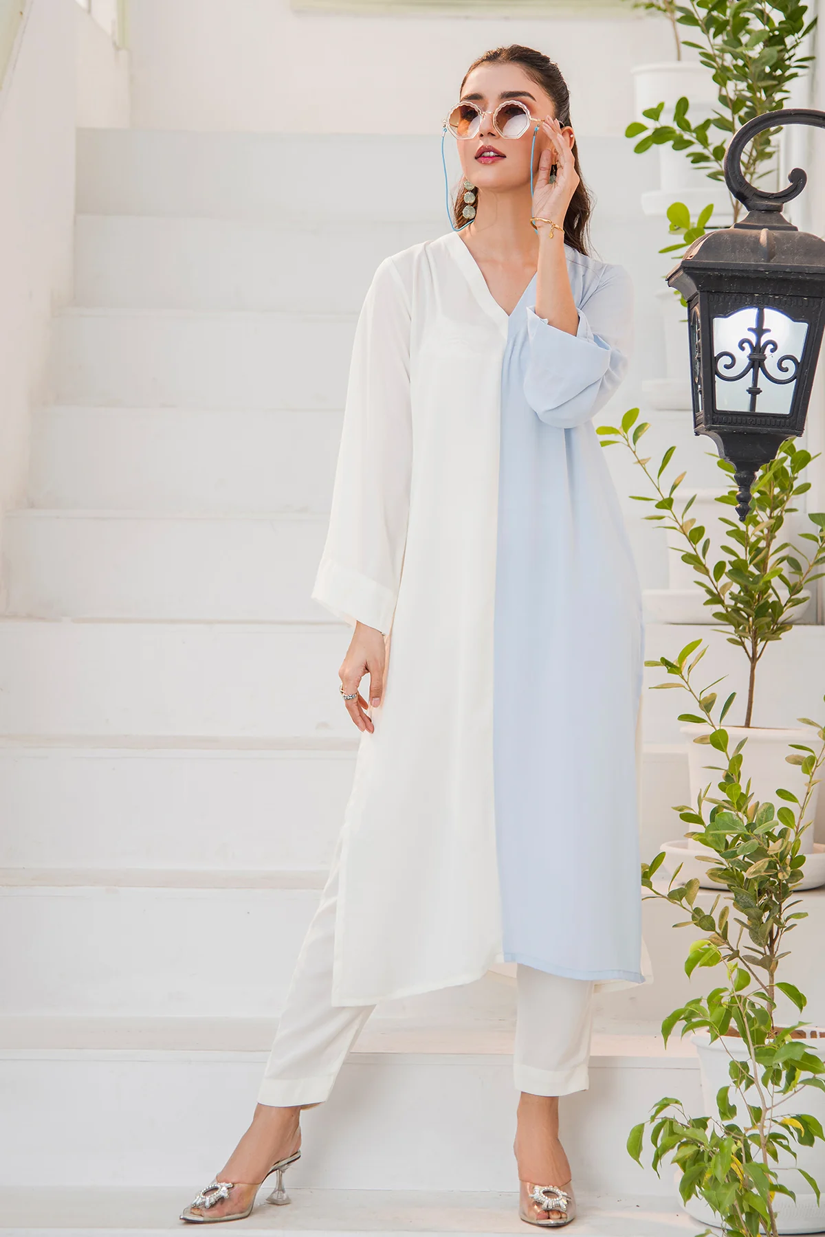 Yinyang Solid Dress - Image 7